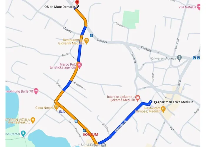 Apartman Erika Medulin